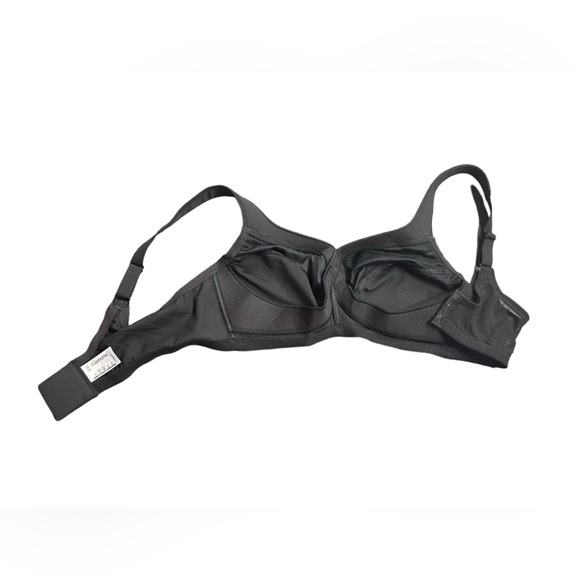 GLAMORISE wirefree black bra 40C Womens Plus-Size Embroidered MagicLift NWOT - Picture 9 of 9